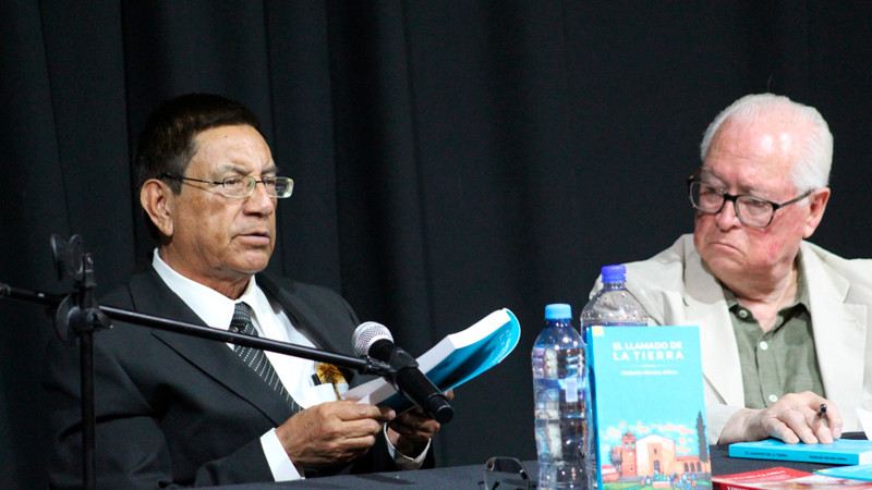 Figueroa Zamudio presentó “El Llamado de la Tierra” de Méndez Alfaro 