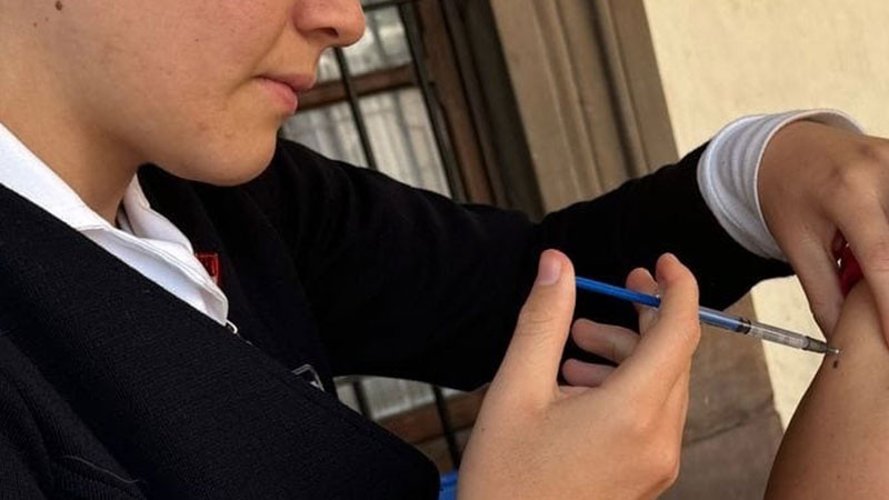 Informa SESA Querétaro que el Sarampión es una enfermedad prevenible por vacunación 