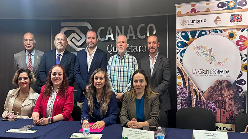 Arranca estrategia "La Gran Escapada" en Querétaro; buscan impulsar el turismo interno  