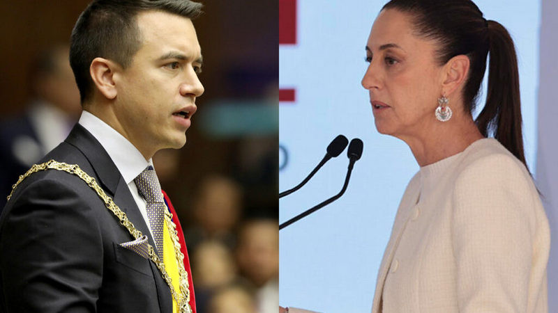 México no reanudará relaciones diplomáticas con Ecuador tras reelección de Daniel Noboa 