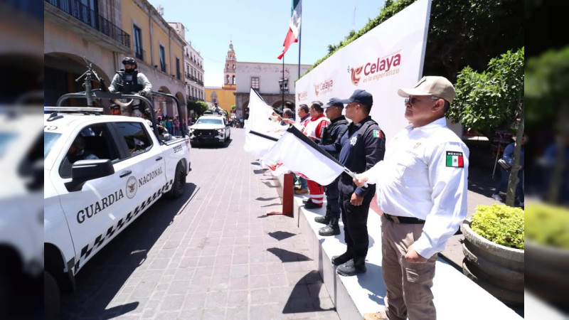 Refuerzan seguridad en Celaya con operativo especial por Semana Santa 2025