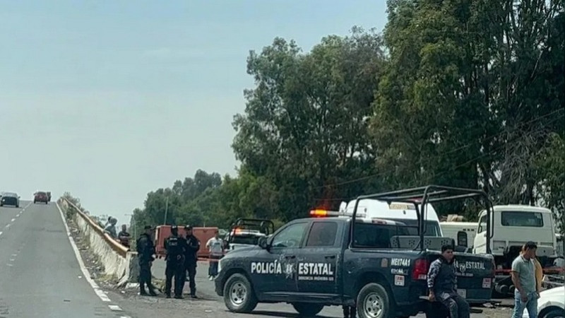 Acribillan a hombre sobre la carretera México-Cuautla 