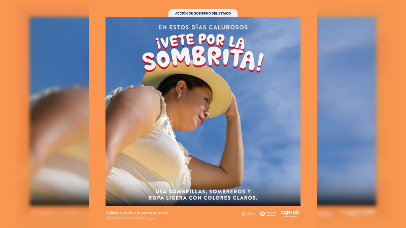 Emite SESA Querétaro recomendaciones para evitar daños a la salud por exposición solar 