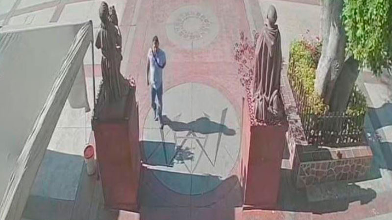 “Hereje” ladrón: sujeto roba limosnas en templo de Irapuato 