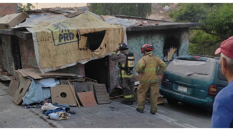 Se incendia vivienda en Morelia, Michoacán 