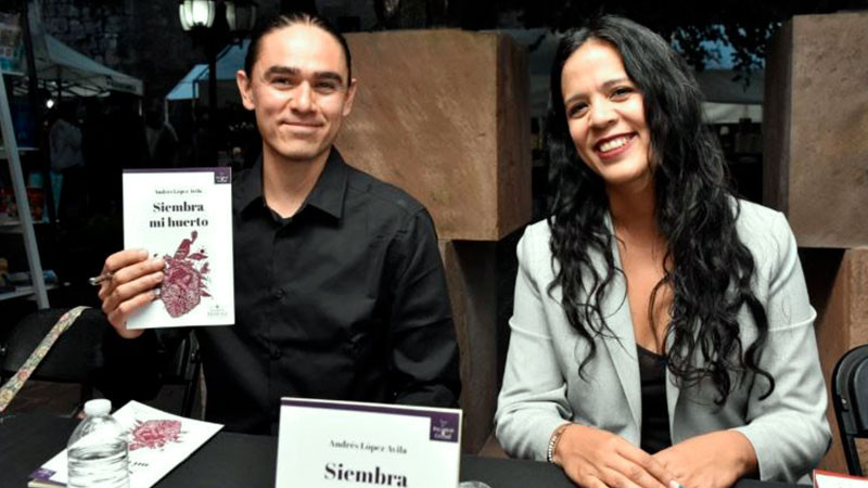 Secretaría de Cultura de Michoacán presentó “Siembra mi huerto”, primer libro de Andrés López Ávila 