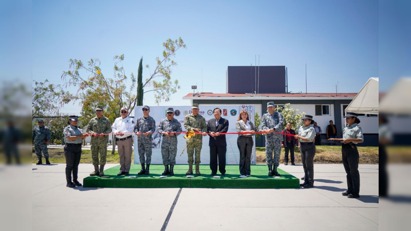 Refuerzan seguridad en el Bajío: inauguran dos bases de la Guardia Nacional en Celaya y anuncian más aperturas