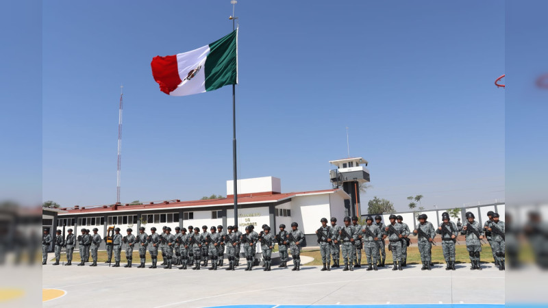 Refuerzan seguridad en el Bajío: inauguran dos bases de la Guardia Nacional en Celaya y anuncian más aperturas