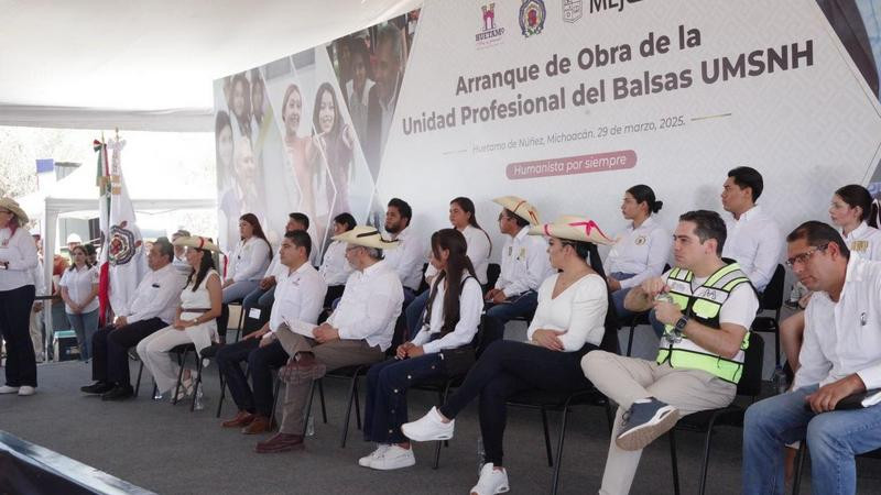 Se construye campus de la UMSNH en Huetamo 