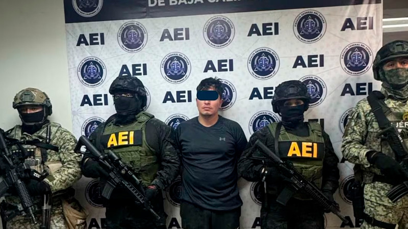 Cae presunto homicida de comandante estatal, en Tijuana; era buscado en EEUU y México 