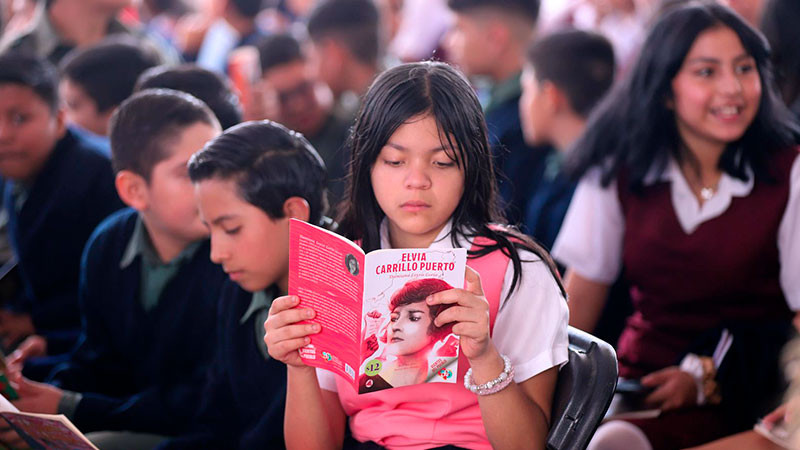 Refuerza SEE valores y lucha por igualdad de género a través de la lectura 