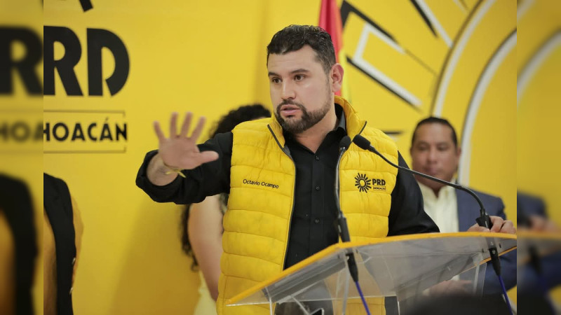 PRD Michoacán no busca colación con PT para 2027 
