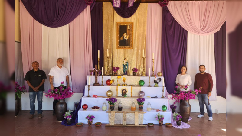Visita el Altar de Dolores en el Civaq de Pátzcuaro
