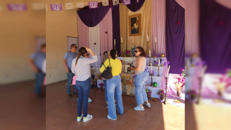 Visita el Altar de Dolores en el Civaq de Pátzcuaro