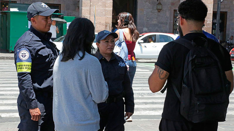  Despliega la SSP de Michoacán elementos especializados en idiomas y Lengua de Señas para atender visitantes 