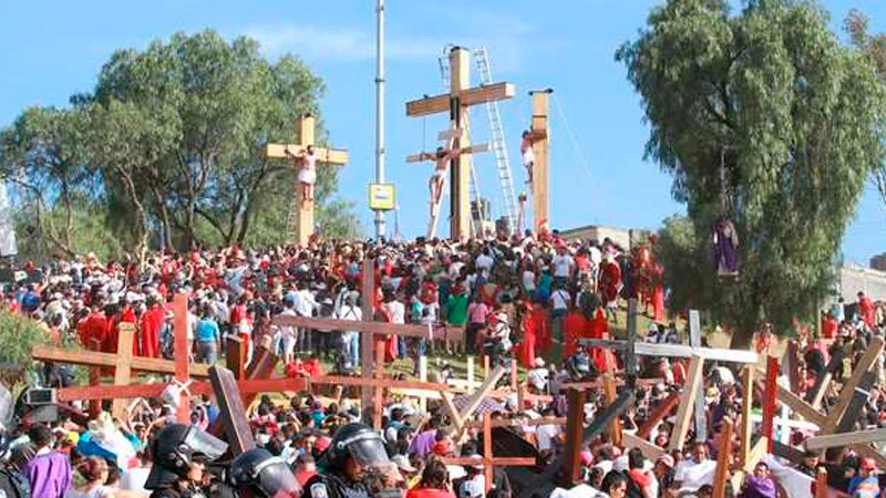 Asistencia a eventos de Semana Santa en Iztapalapa reporta baja de más de 40% 