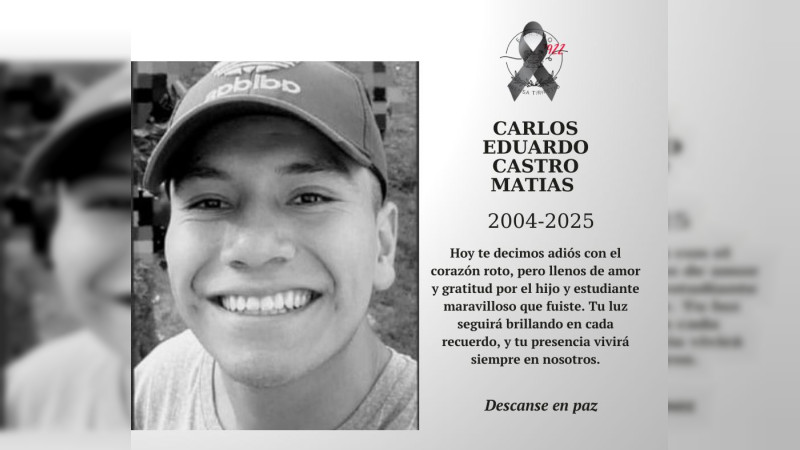 Organizaciones exigen justicia y esclarecer asesinato de normalista desaparecido en Tiripetío 