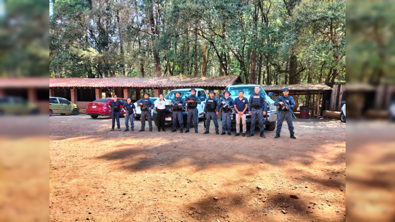 Refuerza Fiscalía Michoacán operativos de seguridad en balnearios