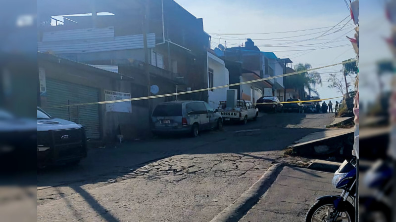 Balean a un individuo en Uruapan, Michoacán; resultó lesionado 