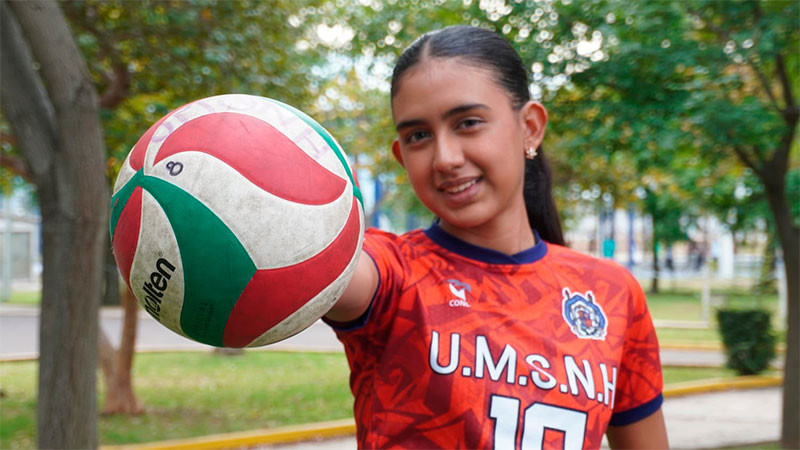 Calificar a la fase nacional de Universiada es la meta del equipo femenil de volibol de la UMSNH  