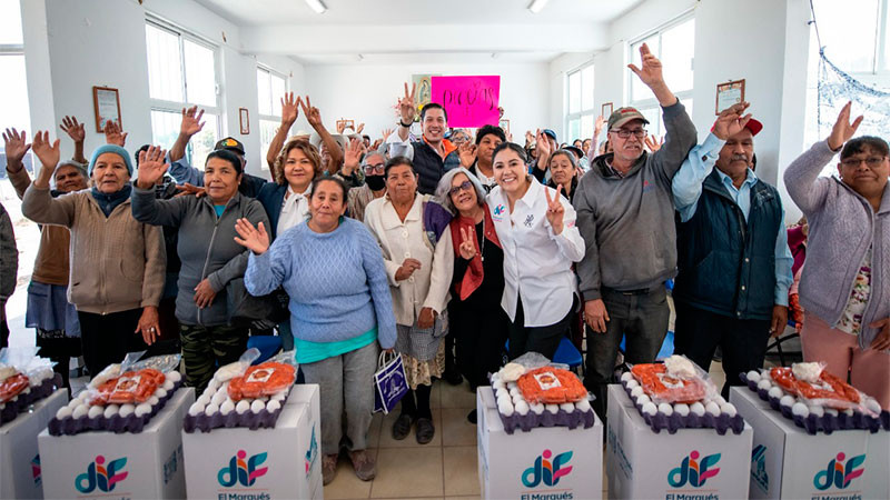 Busca ayuntamiento de El Marqués mejorar la calidad de vida de los adultos mayores del municipio  