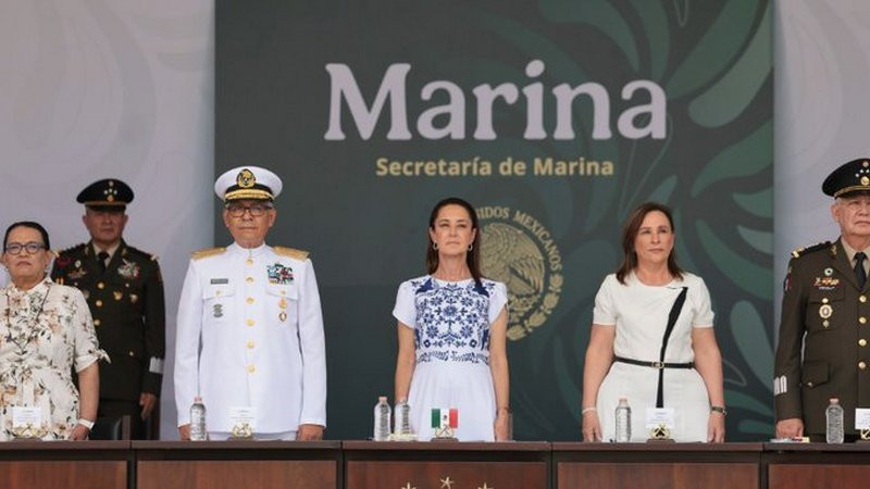 Claudia Sheinbaum encabeza aniversario de la Defensa de Veracruz 