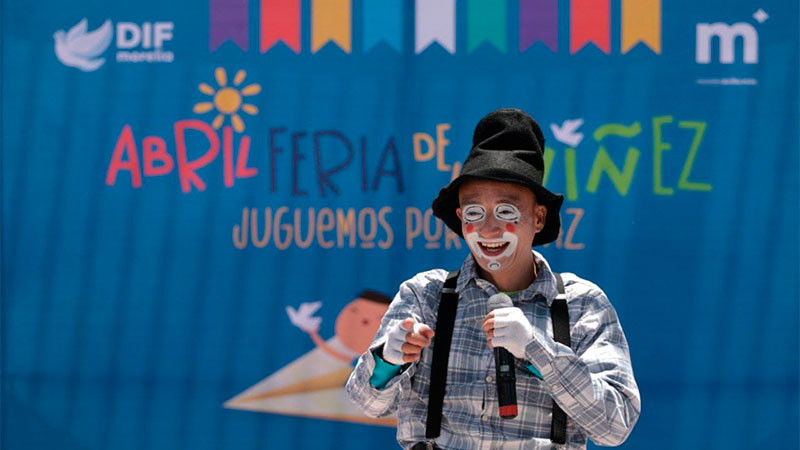Alegría y diversión lleva gobierno de Alfonso Martínez a niñas y niños de Morelia 