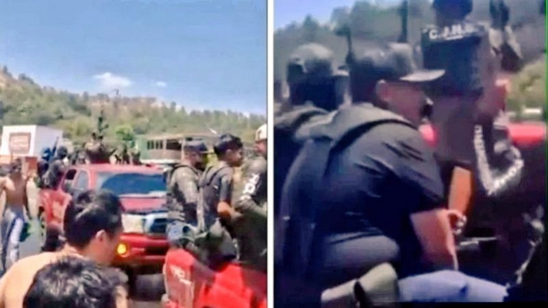 Gobierno de Sheinbaum investiga desfile de grupo delictivo jalisciense en poblado de Michoacán