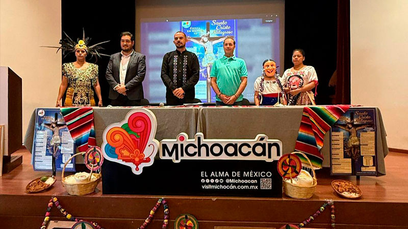Tanhuato anuncia fiesta en honor al Santo Cristo Milagroso