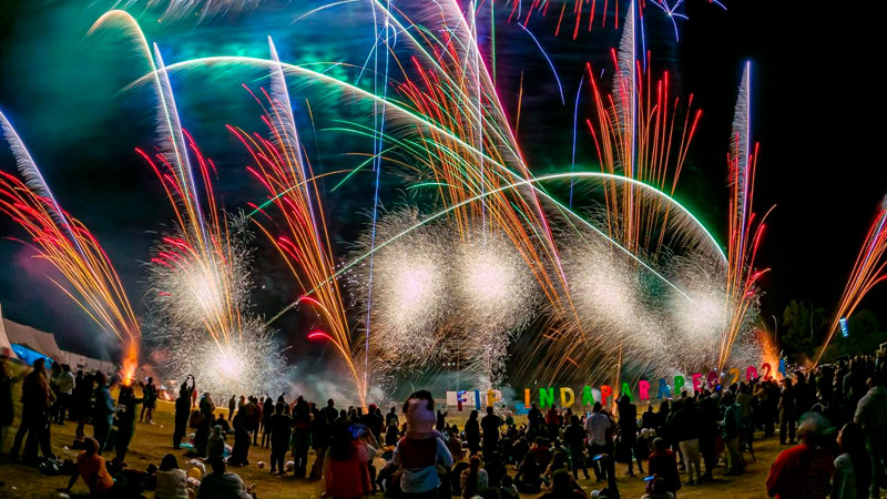Indaparapeo se iluminará con la Feria Internacional de la Pirotecnia 