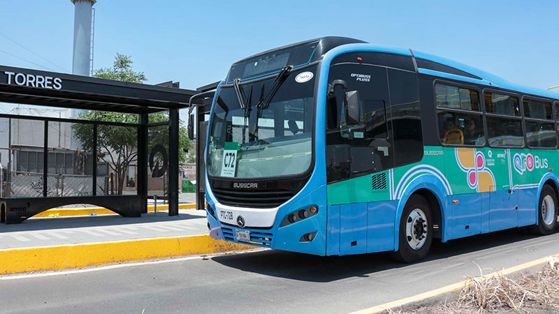 La nueva ruta C72 se integra al sistema Qrobus de Querétaro 