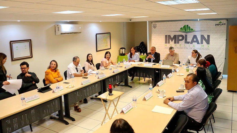 Avanza IMPLAN Morelia en la consolidación de proyectos estratégicos 