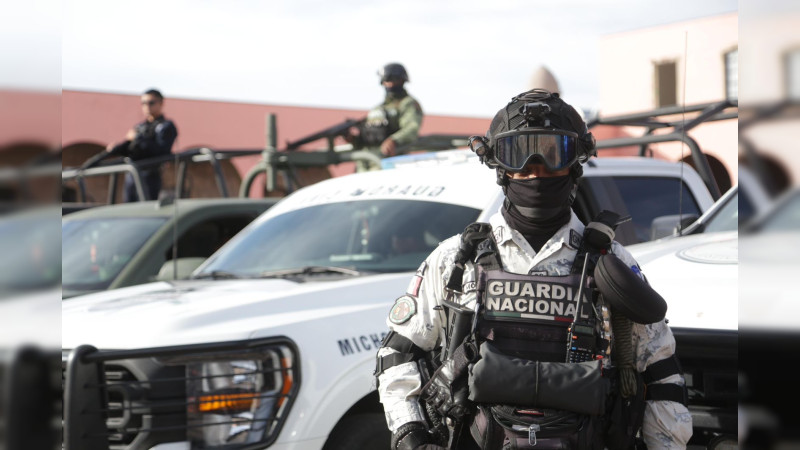 Montan operativo militar y policiaco tras multihomicidio en Morelia, Michoacán 