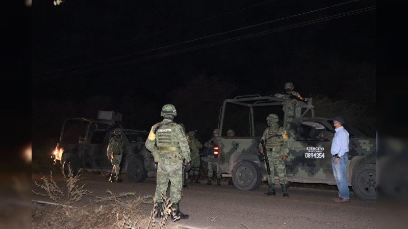 Militares abaten a cuatro pistoleros en la periferia de Morelia, Michoacán 