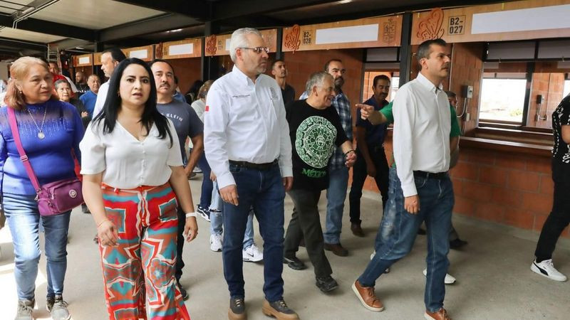 Avanza asignación de espacios en nuevo Mercado de Pátzcuaro: Segob 