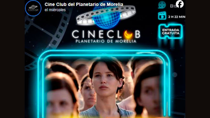 Cine gratis este sábado en Morelia: será proyectada la película “Los Juegos del hambre” 