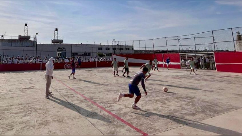 Participan más de 900 internos en torneos deportivos del penal Franco Rodríguez