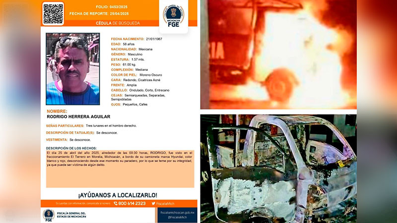 Identifican a uno de los ejecutados en la localidad de Téjaro de Tarímbaro, Michoacán  
