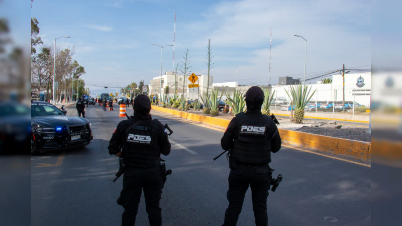 Refuerzan operativo de seguridad en Querétaro tras bloqueos carreteros en estados vecinos  