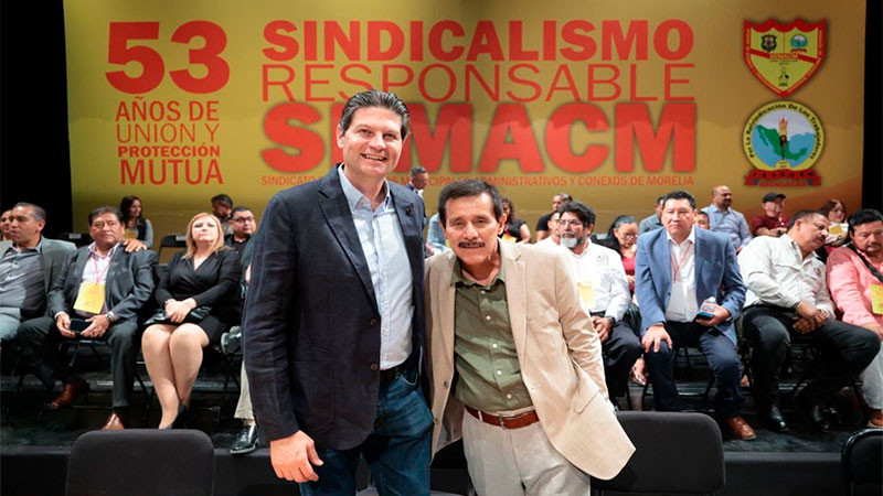 Reconocen empleados municipales trabajo de Alfonso Martínez a favor de Morelia 