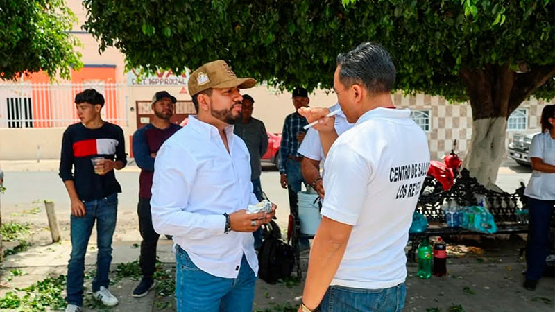 Humberto Jiménez lanza campaña de descacharización en San Sebastián y se llevará a todo el municipio de Los Reyes