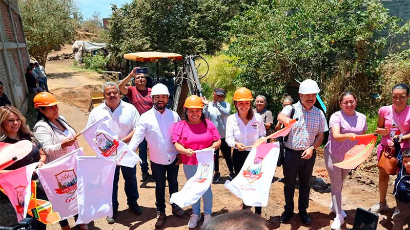 Humberto Jiménez da arranque a construcción del puente vehicular en La Concordia, en Los Reyes 