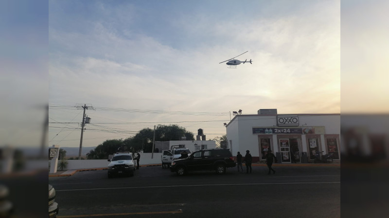 Despliegan operativo institucional en la región Morelia ante jornada de violencia 