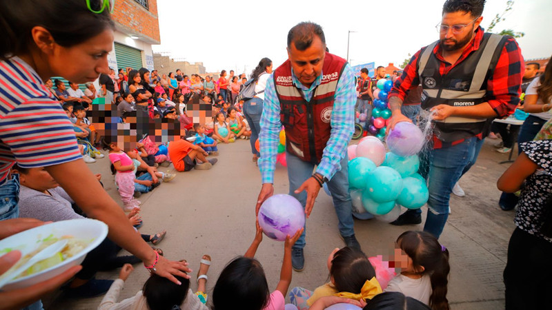 Arranca Mano a Mano festival de las niñas y niños en Morelia 