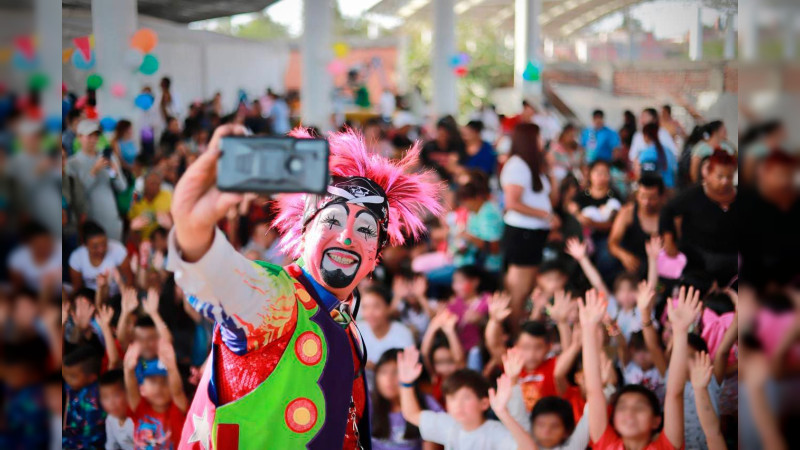 Feria de la Niñez del DIF Morelia llega a la Gertrudis Sánchez