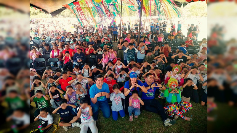 Morelia sigue de fiesta: cientos de familias celebran la Feria de la Niñez con alegría y diversión