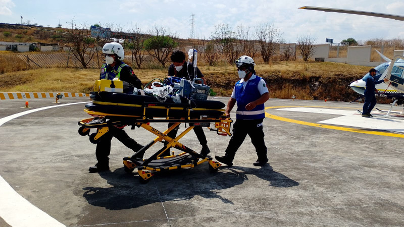 CRUM ha realizado 163 traslados aéreos de manera óptima en lo que va del año: sector salud Michoacán 