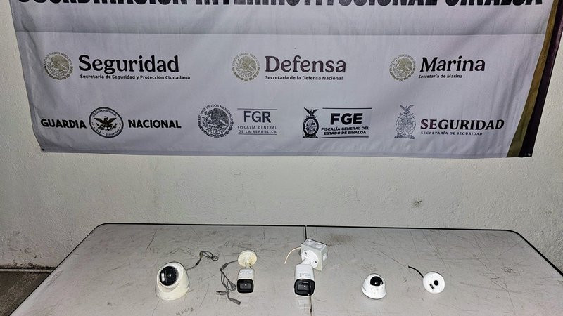 Van dos mil 83 cámaras clandestinas retiradas en Sinaloa; las usan grupos delictivos para prevenir operativos 