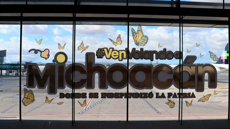 Michoacán muestra sus tesoros turísticos en el Aeropuerto de Tijuana: Sectur 