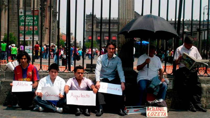 Tasa de desempleo en México se reduce al 2.2% en marzo 
